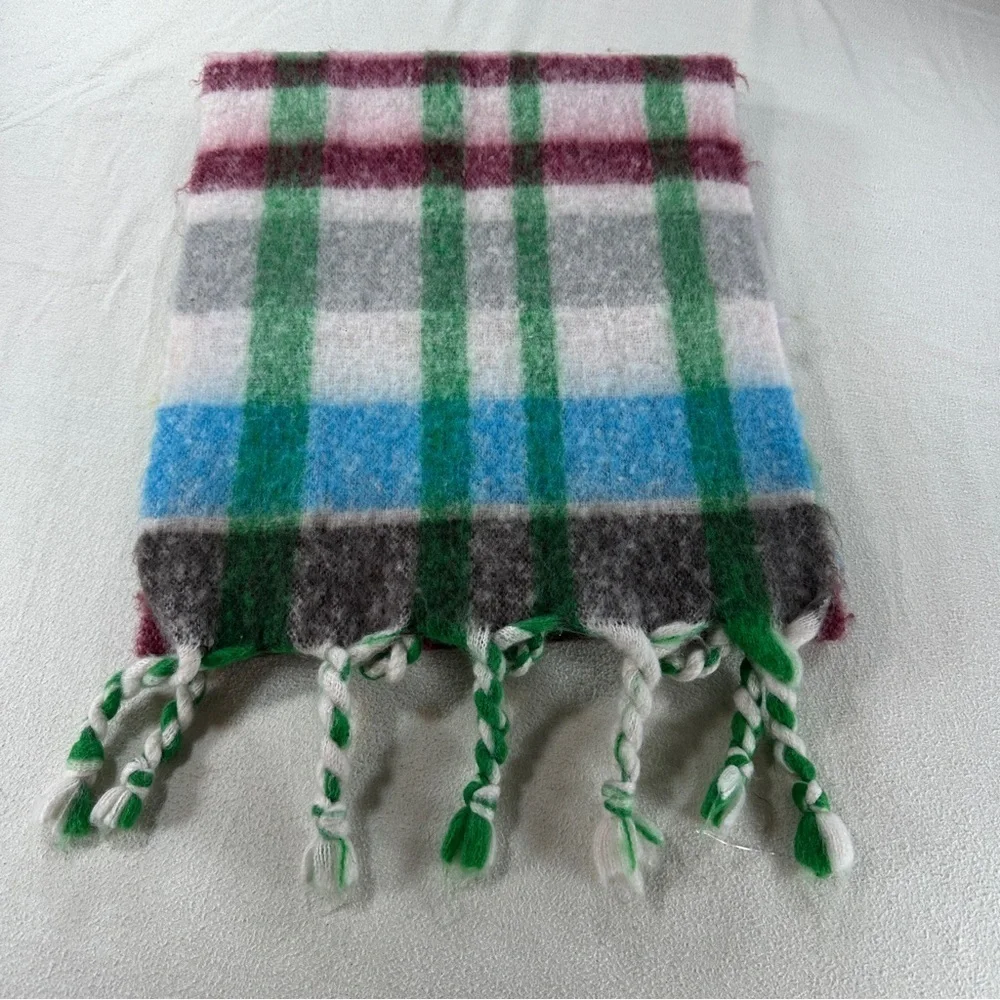 Lulu Oversized Multicolor Plaid Women's Scarf